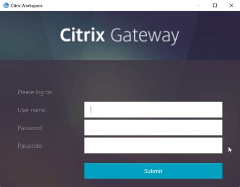 citrix netscaler gateway smart card authentication|Citrix NetScaler log in.